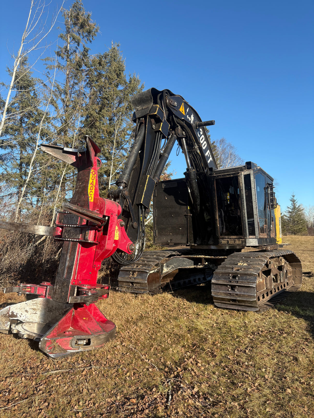 Cat 511, 521, 541, 552, 522, 532, 521B and 522B Feller Buncher Windows