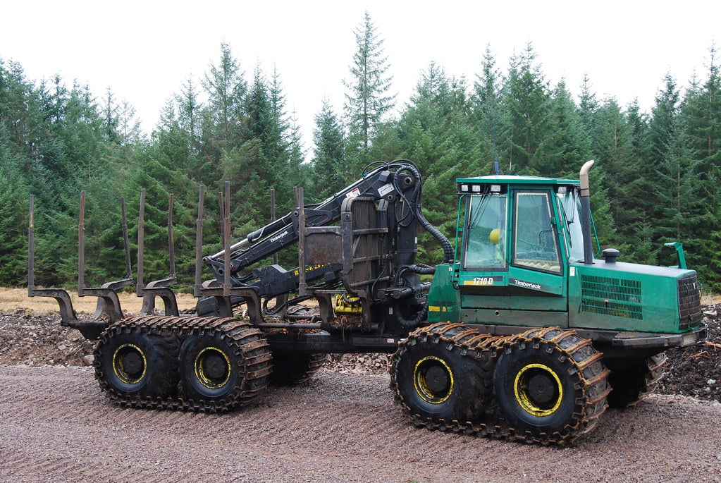 John Deere/ Timberjack 1410/B and 1710/B/D Forwarder Windows