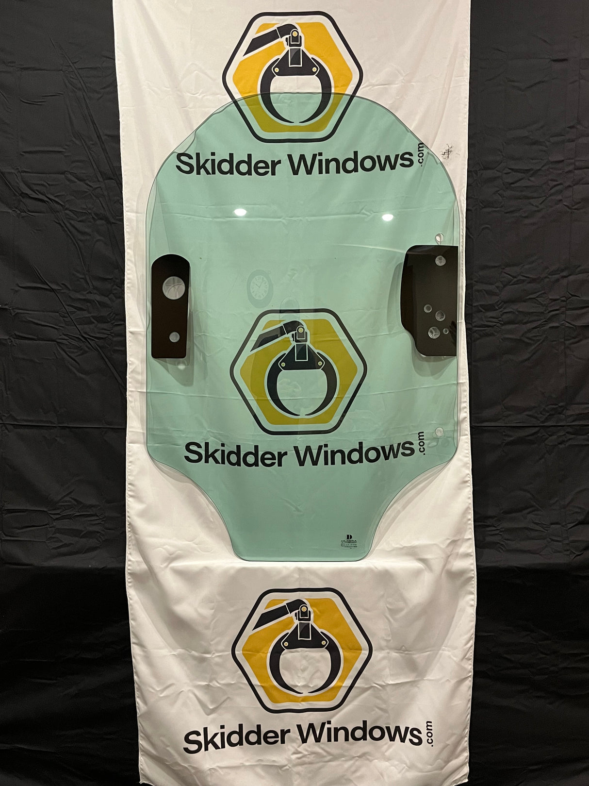 Cat D Series Skid Steer Door Polycarbonate & Tempered Glass