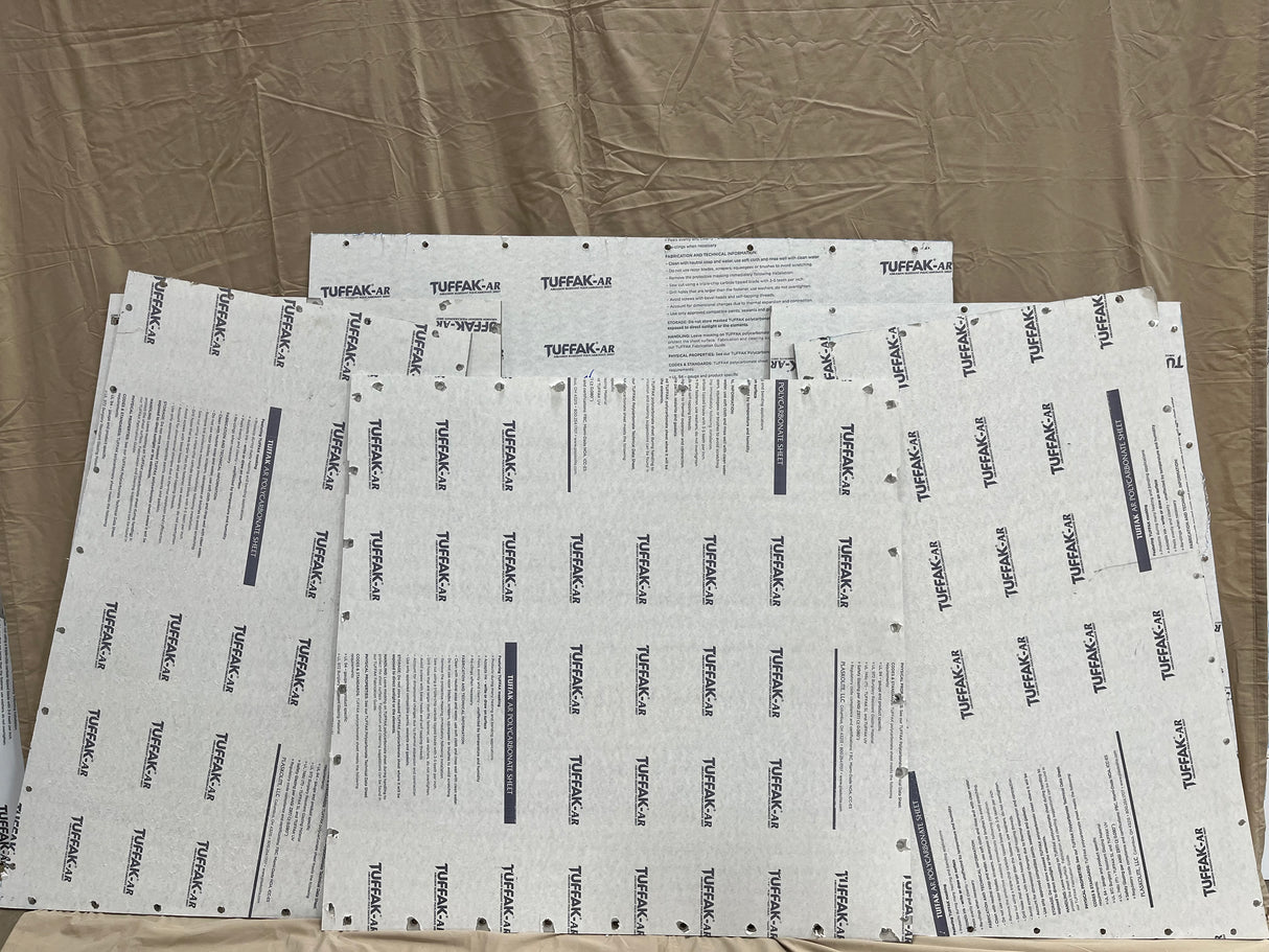 Komatsu 840.4 and 860.4 forwarder polycarbonate windows