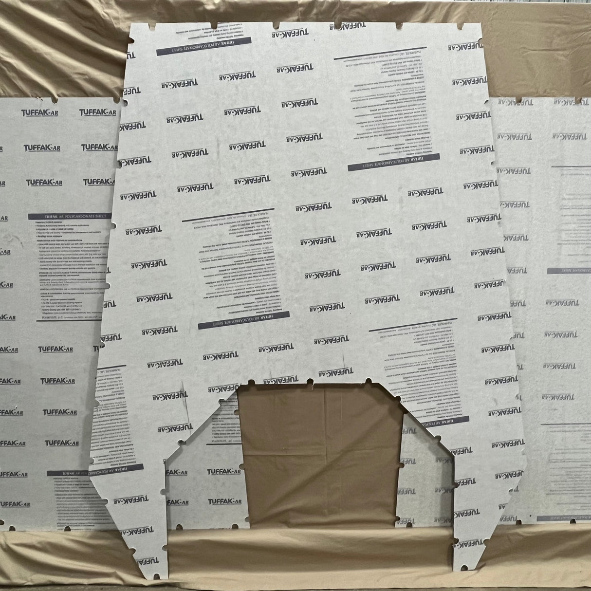 Tigercat 1045 Forwarder Polycarbonate Windows