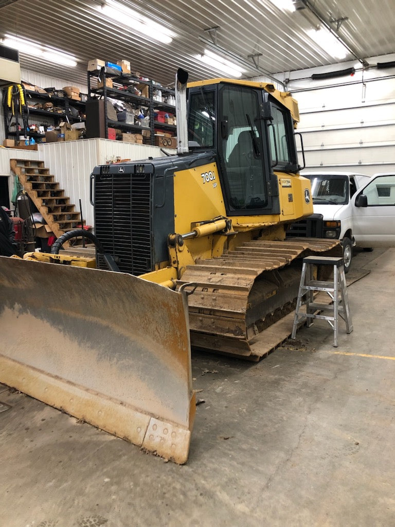 John Deere 450J / 550J / 650J / 700J / 750J / 850J / 850JR Polycarbonate Dozer Windows