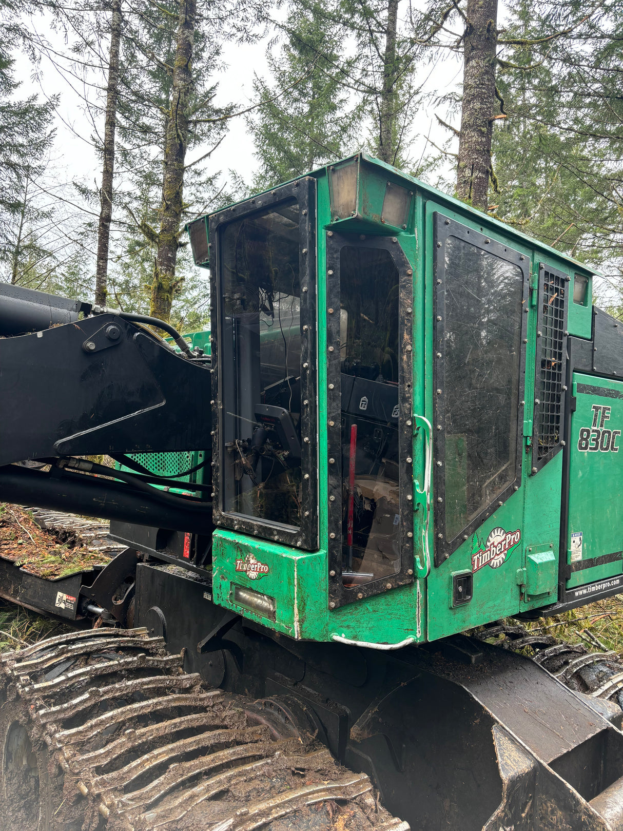 TimberPro 725C - 745C, 830C and 840C Polycarbonate Windows