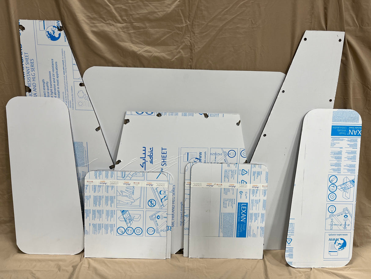 John Deere 540E, 640E, 740E, 548E, 648E, and 748E Skidder Windows