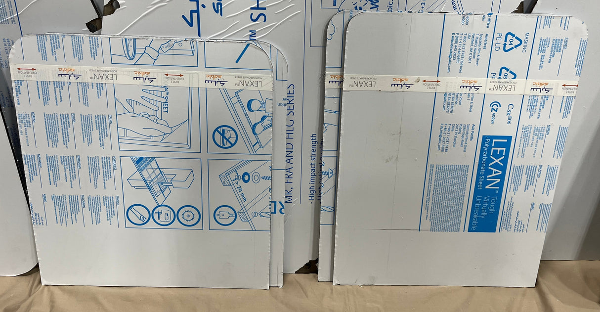 John Deere 540E, 640E, 740E, 548E, 648E, and 748E Skidder Windows