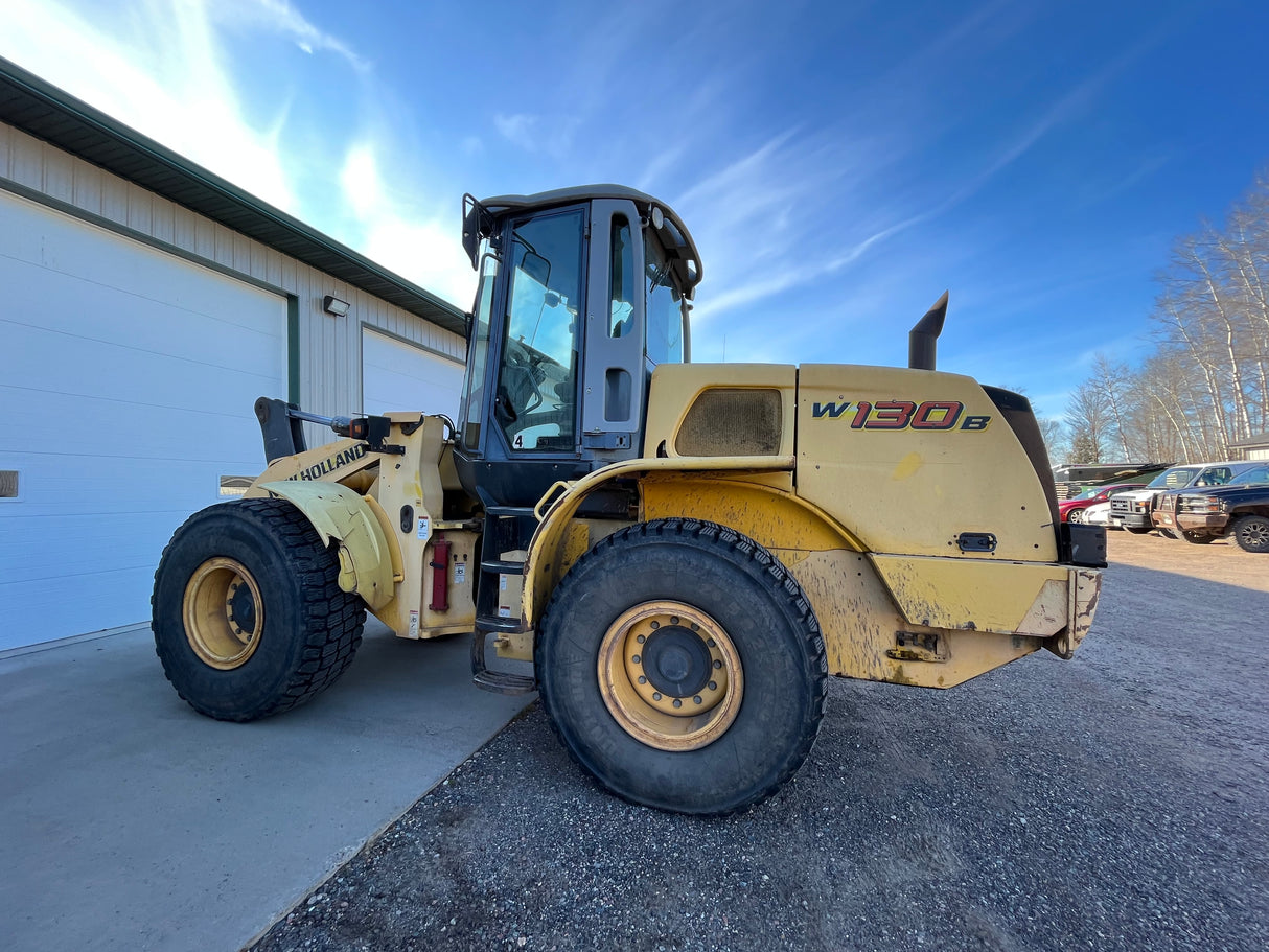 New Holland W130B Wheel Loader Polycarbonate Windows