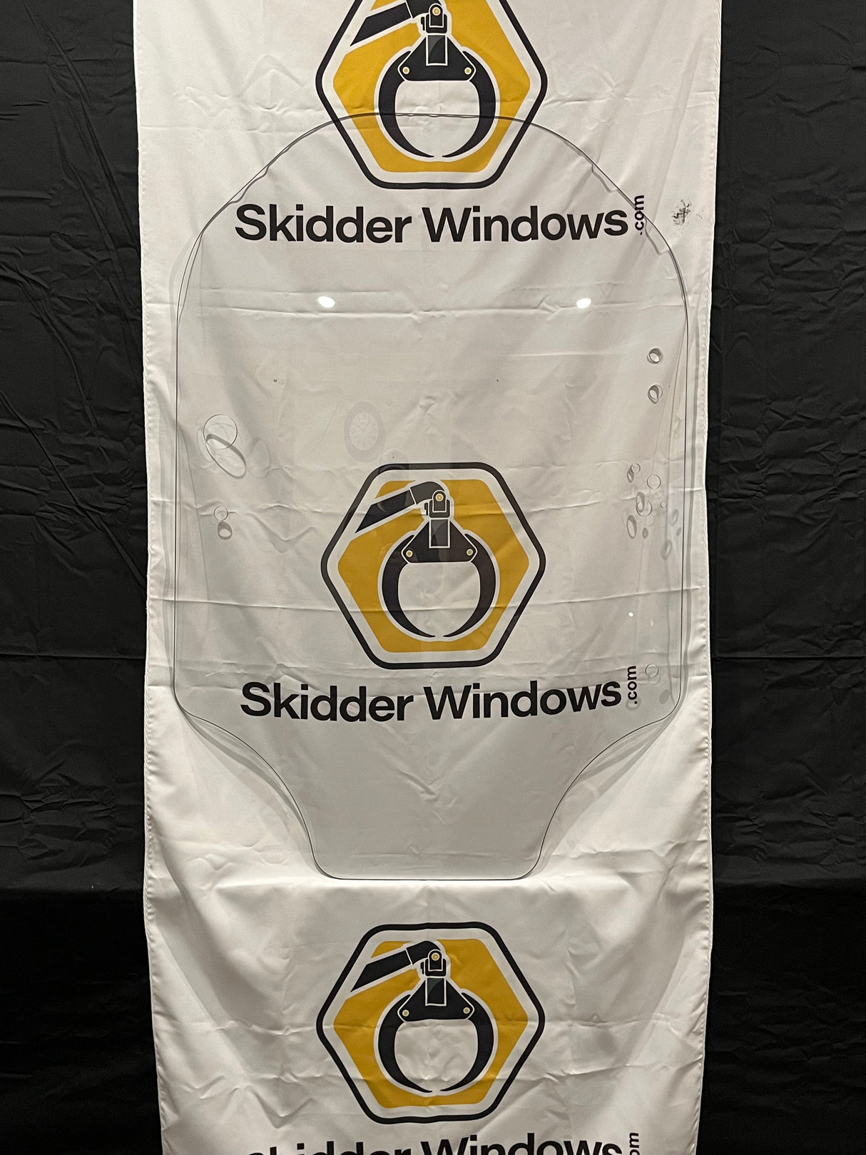 Cat D Series Skid Steer Door Polycarbonate & Tempered Glass