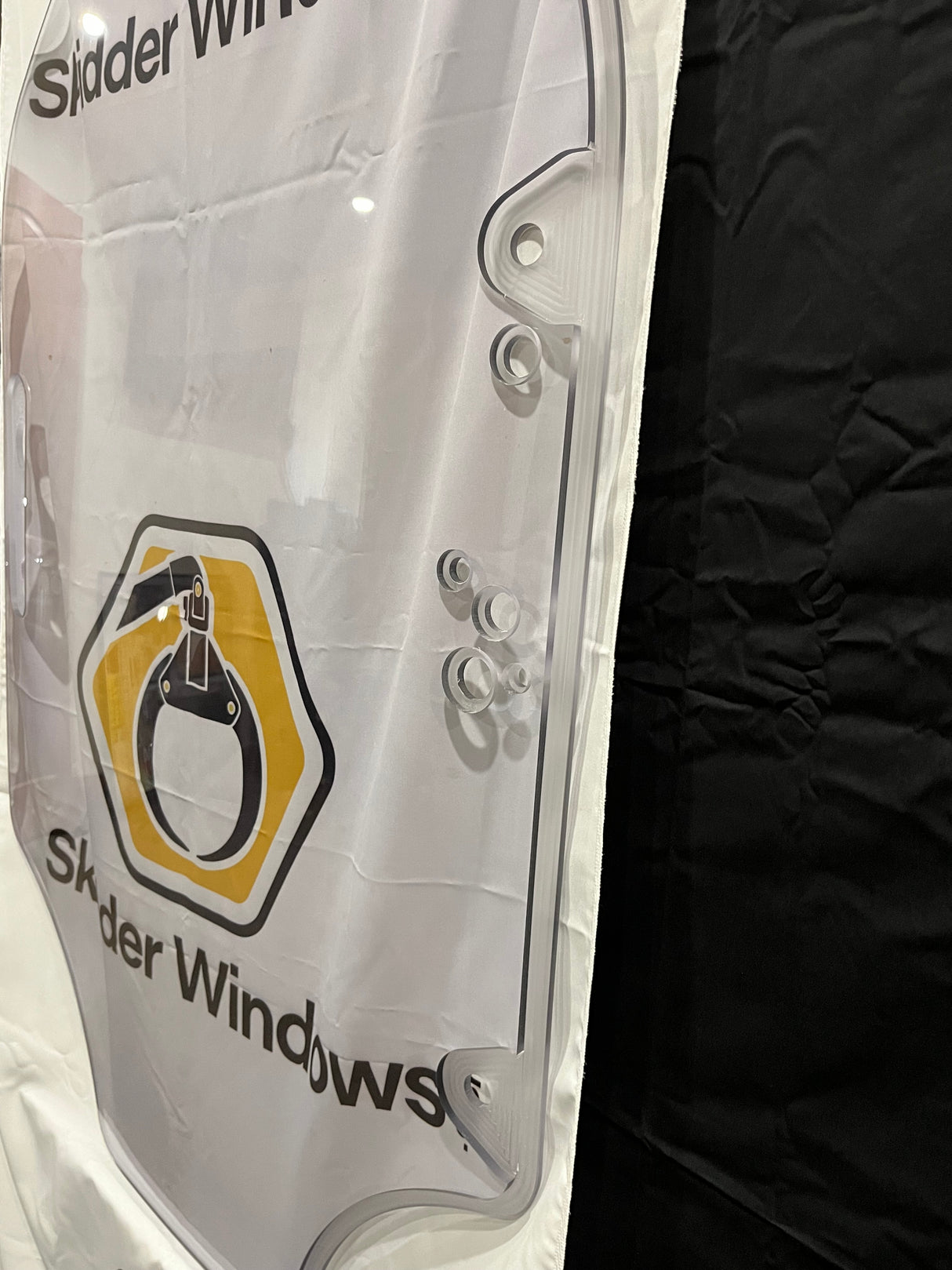 Cat D Series Skid Steer Door Polycarbonate & Tempered Glass