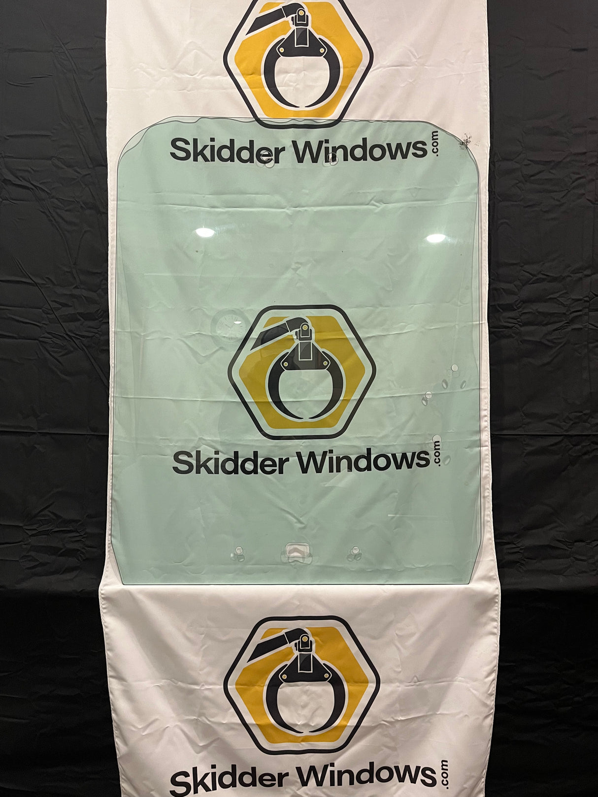 Kubota SVL skid steer tempered glass