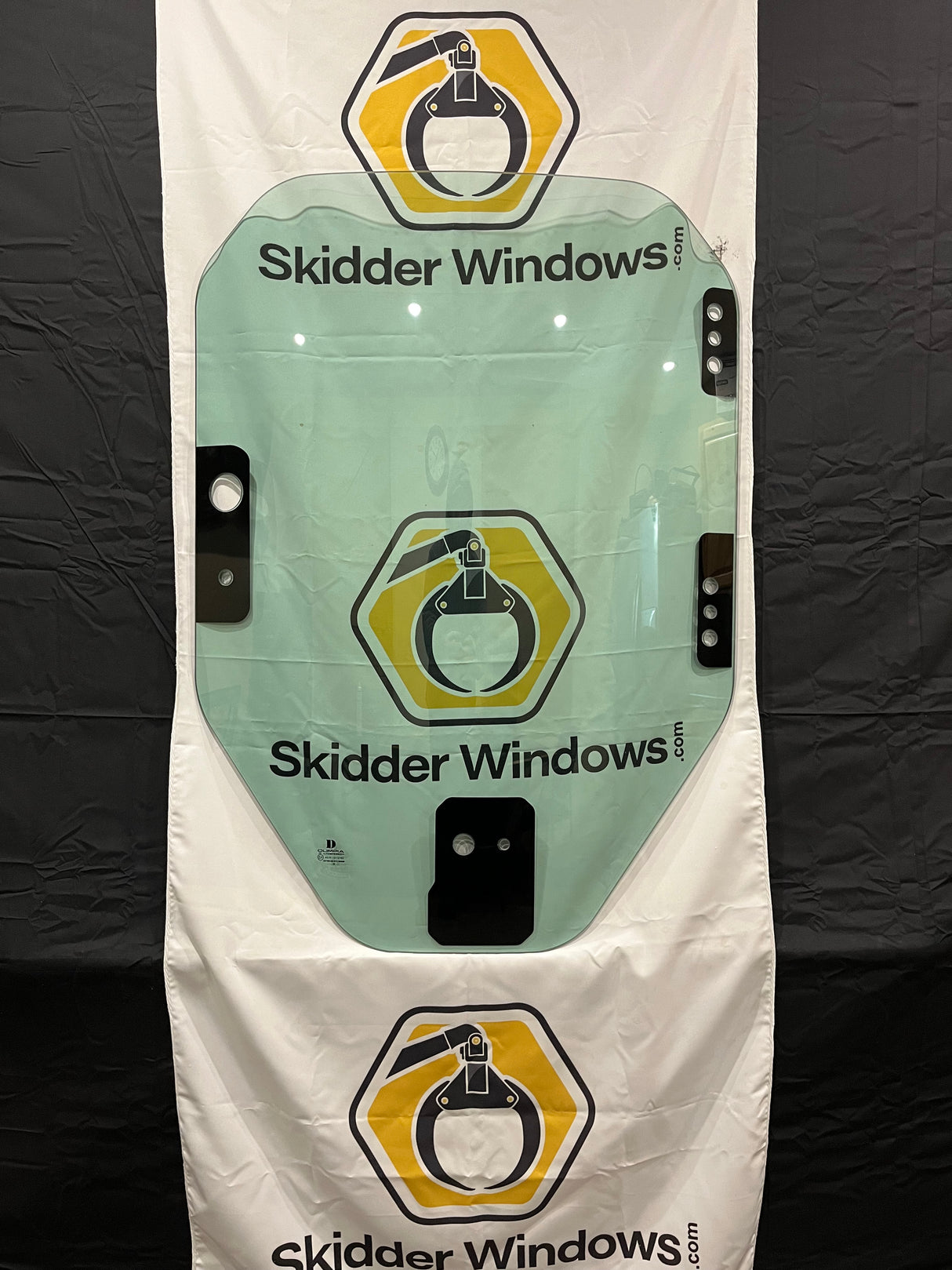 Bobcat R Series Skid Steer Door Polycarbonate & Tempered Glass