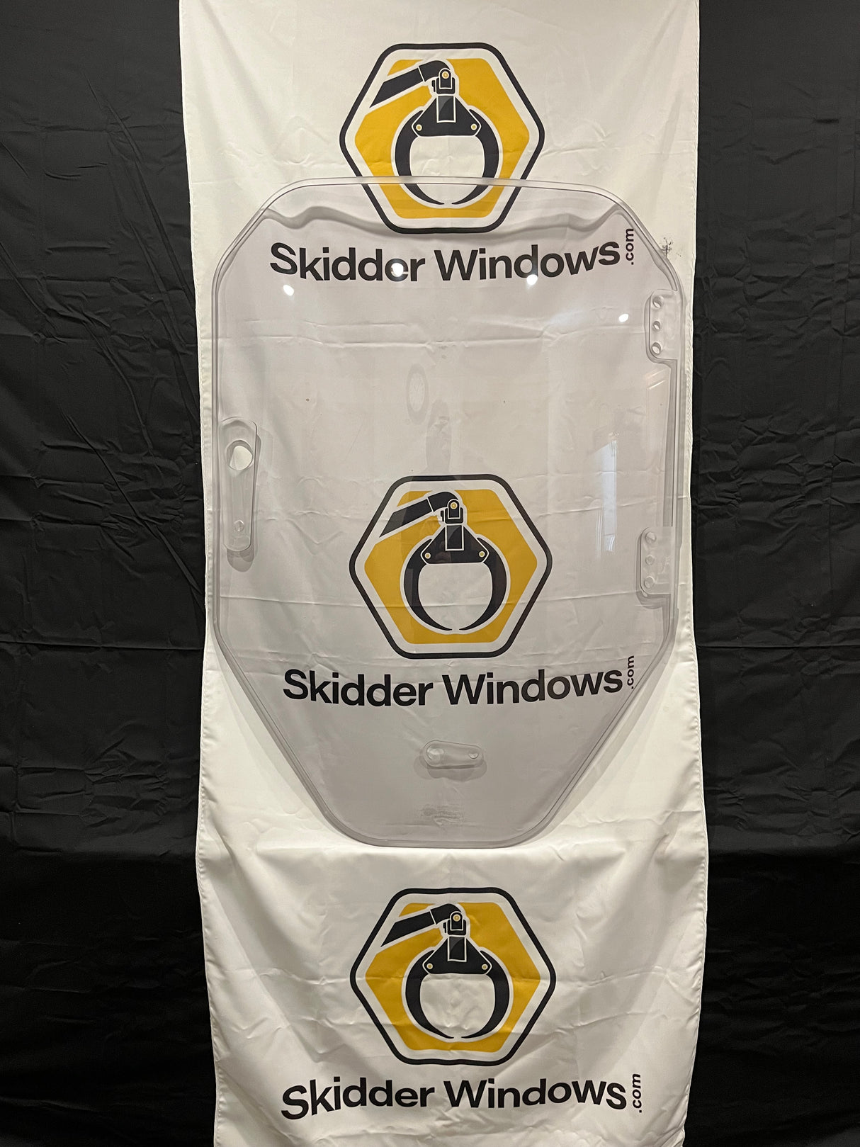 Bobcat R Series Skid Steer Door Polycarbonate & Tempered Glass