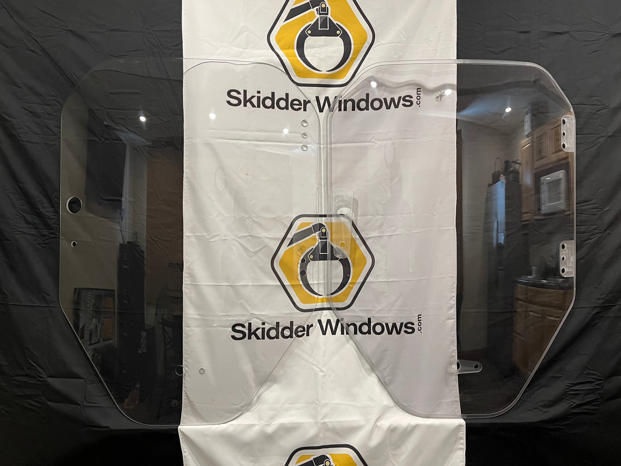 Bobcat R Series Skid Steer Door Polycarbonate & Tempered Glass