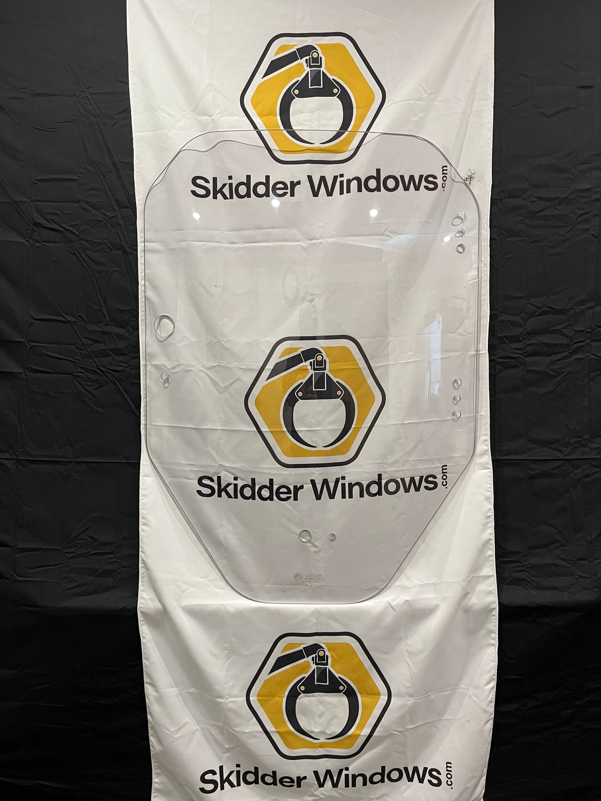 Bobcat R Series Skid Steer Door Polycarbonate & Tempered Glass