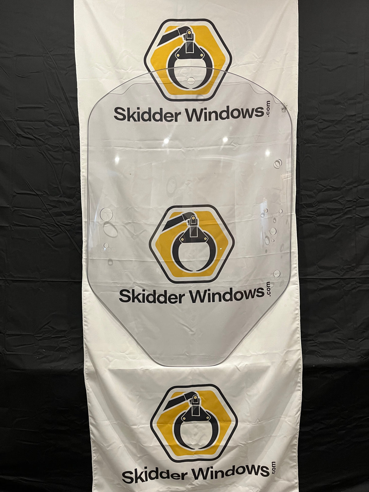 John Deere G Series Skid Steer windows Polycarbonate & Tempered Glass (small frame)