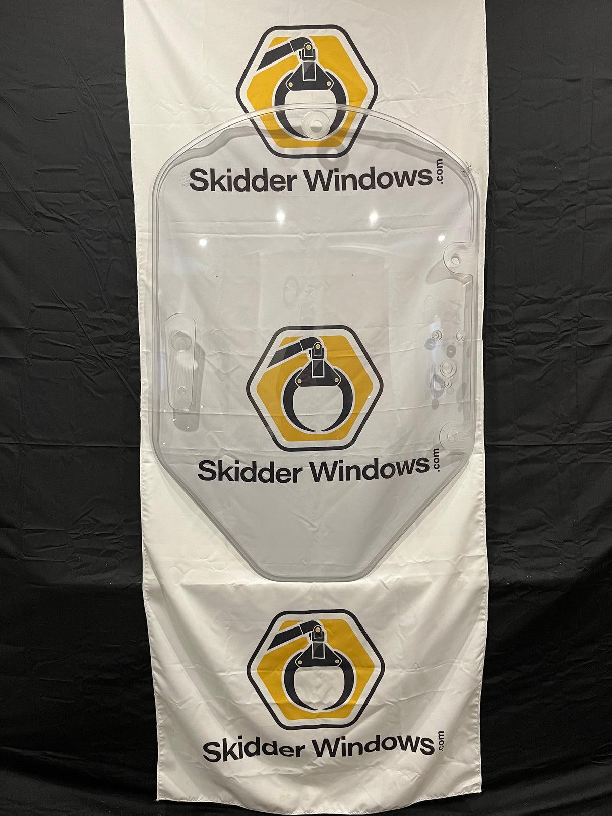 John Deere G Series Skid Steer windows Polycarbonate & Tempered Glass (small frame)
