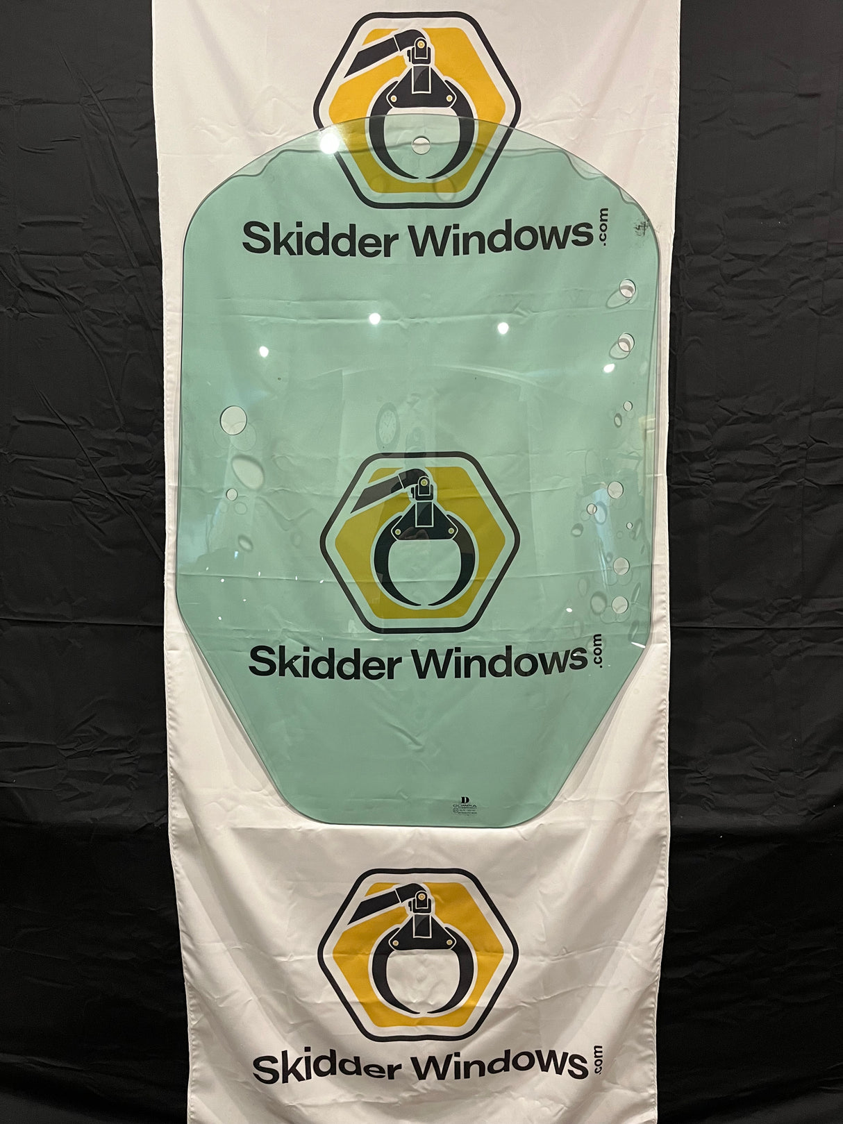 John Deere D and E Series Skid Steer windows Polycarbonate & Tempered Glass