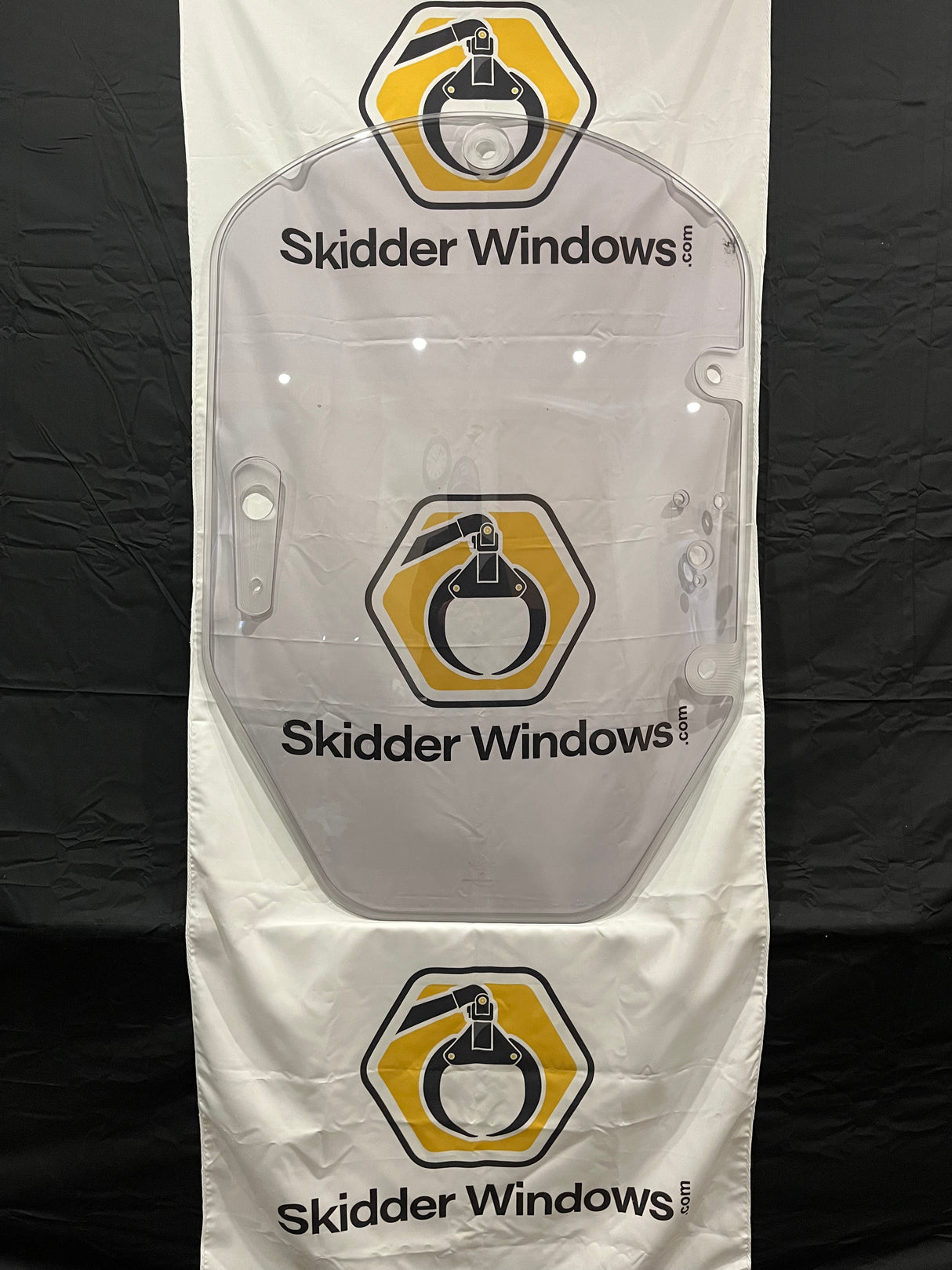 John Deere G and E series skid steer polycarbonate doors / windows (big frame)