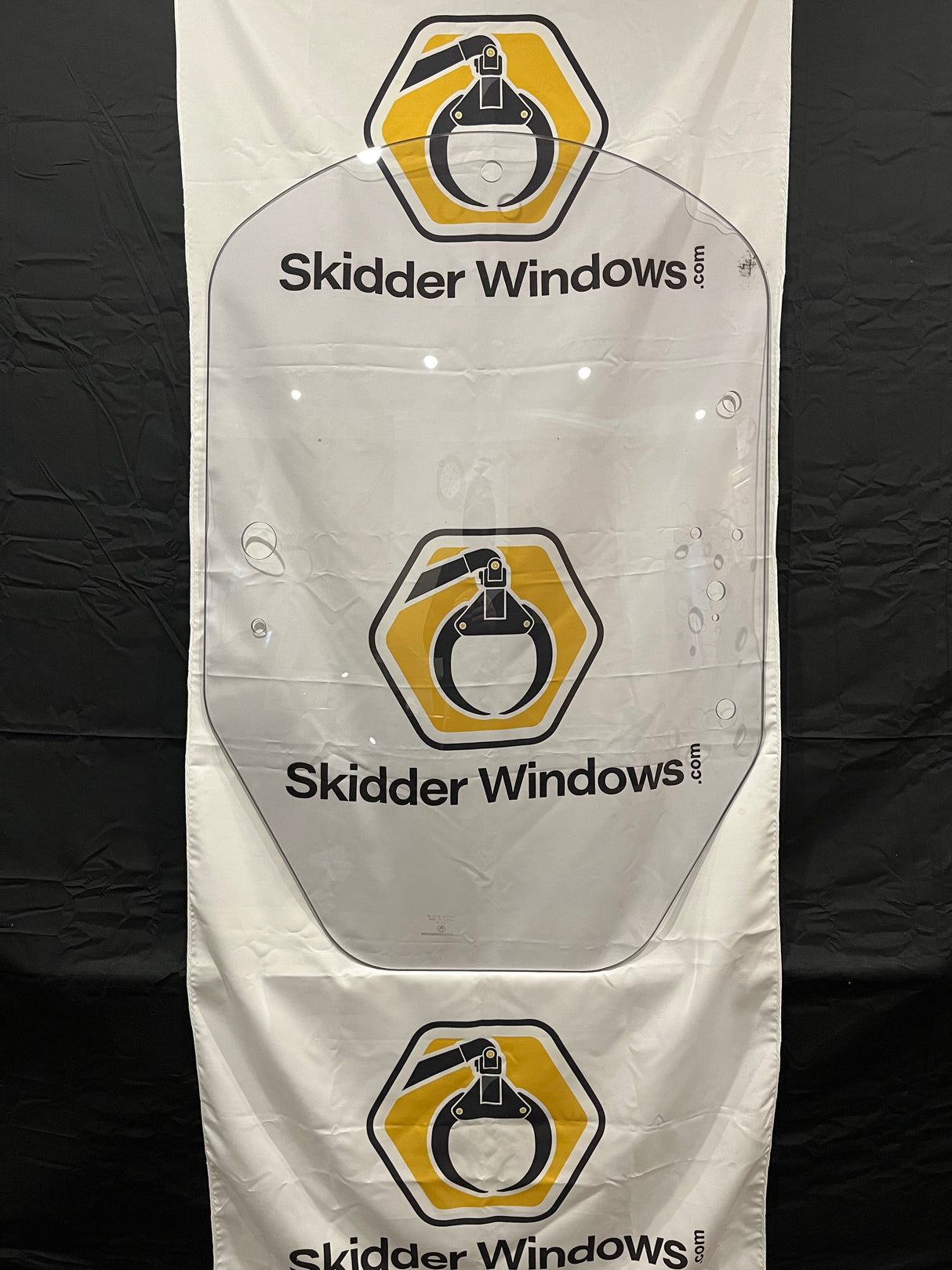 John Deere G and E series skid steer polycarbonate doors / windows (big frame)