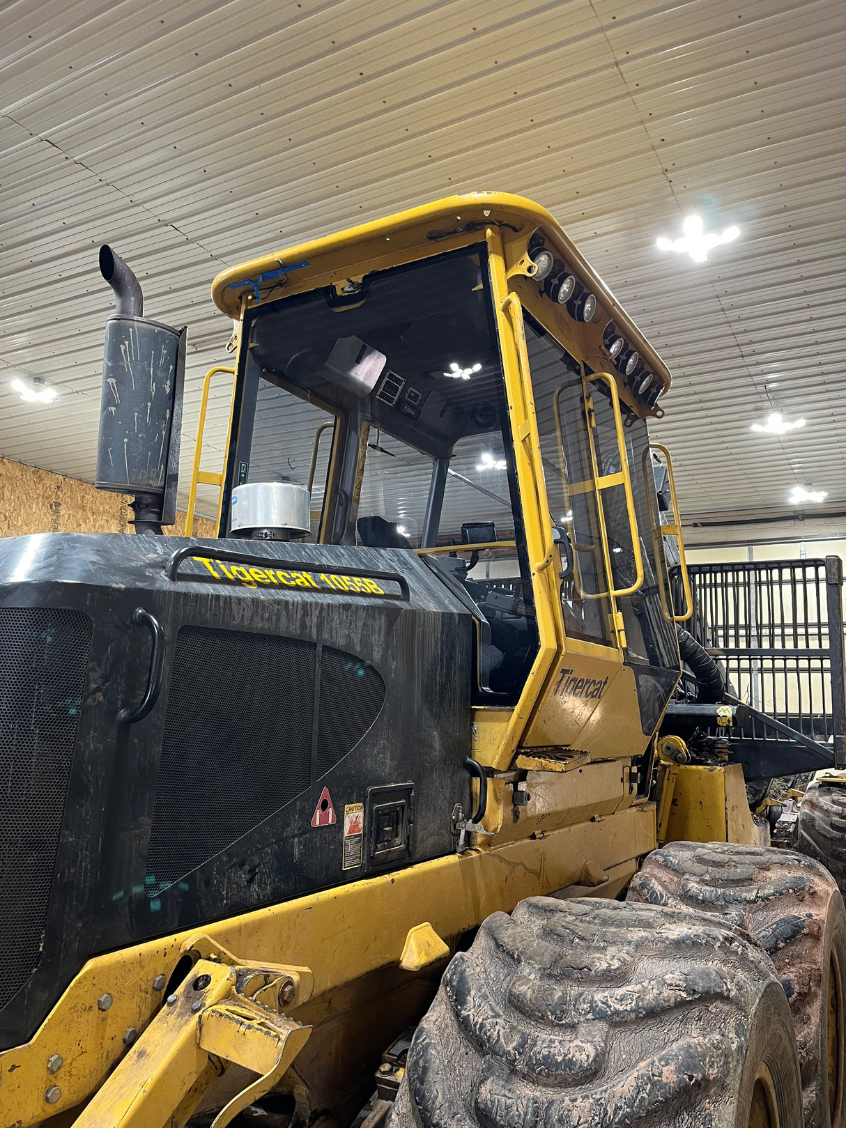 Tigercat 1055B Forwarder Polycarbonate Windows