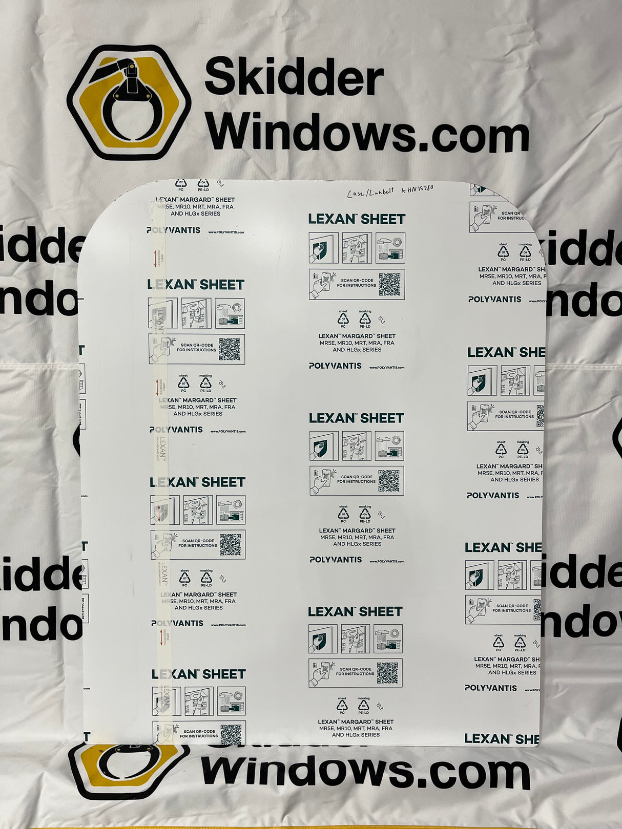 Case/ Linkbelt Excavators Polycarbonate Windows