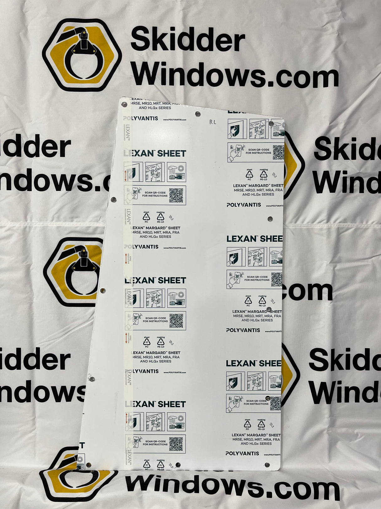 Prentice 2432 & 490 Skidders Polycarbonate Windows