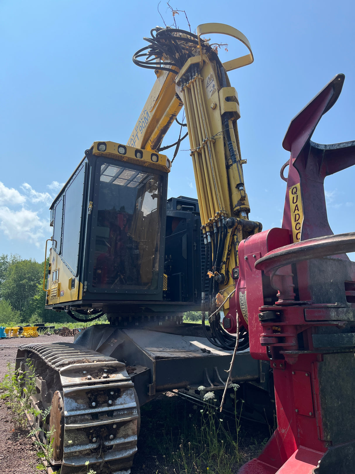 Komatsu XT 430 Polycarbonate Windows