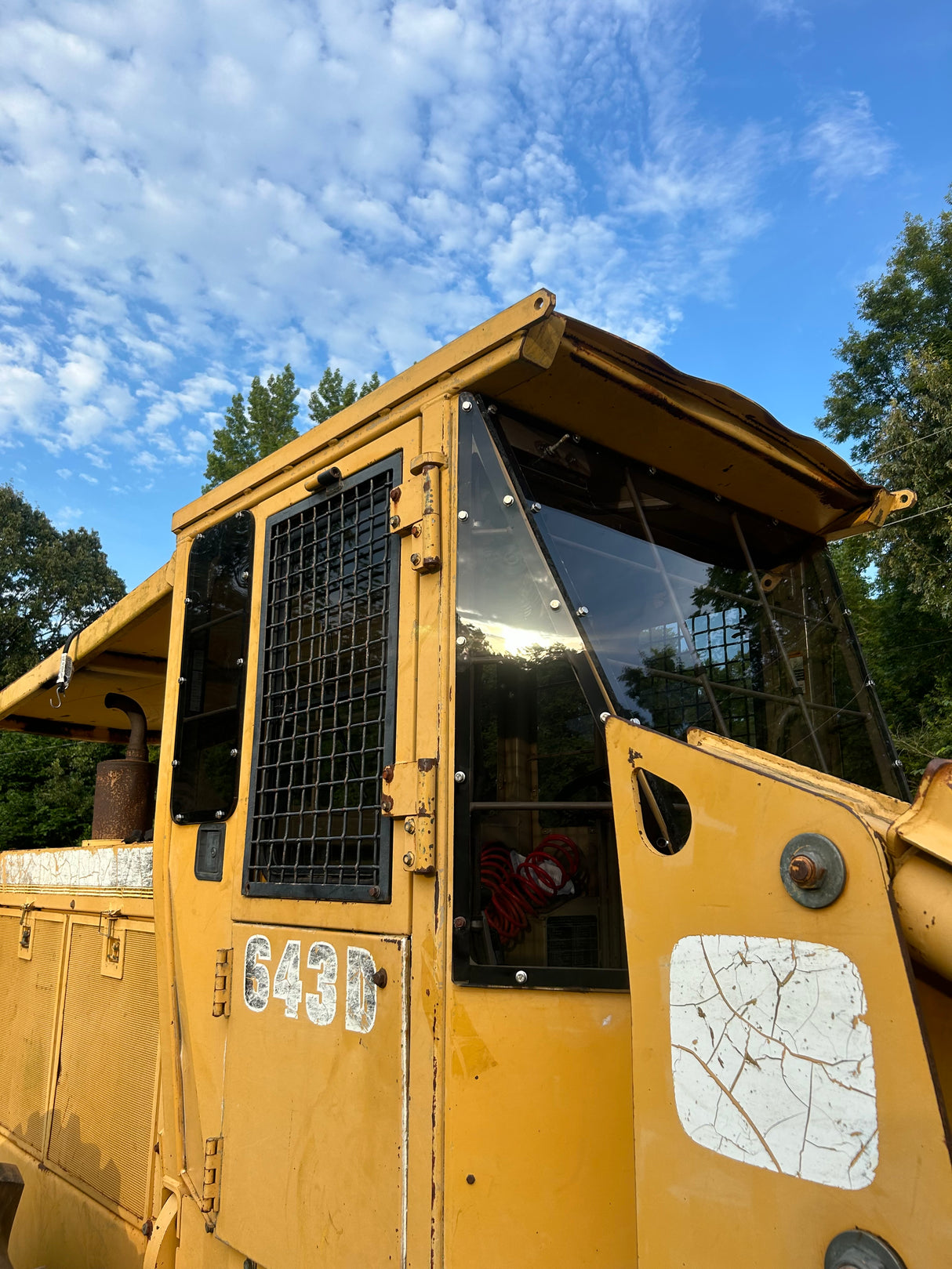 John Deere 643D, 643G, 843G Feller Buncher Windows