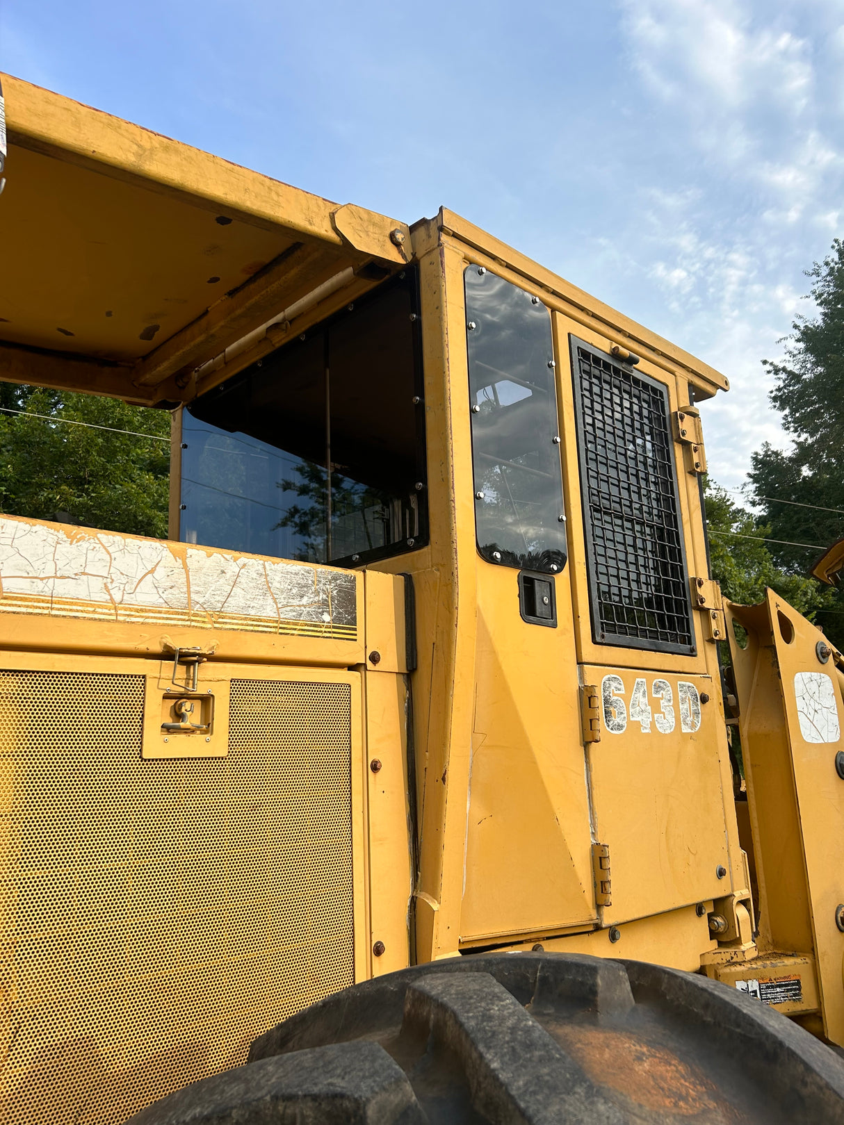 John Deere 643D, 643G, 843G Feller Buncher Windows