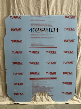 JCB skid steer polycarbonate windows for 400/E8646 and 402/P5831