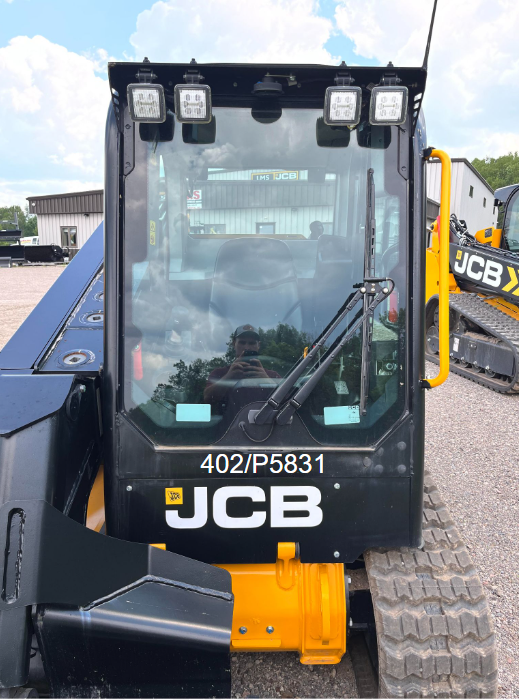 JCB skid steer polycarbonate windows for 400/E8646 and 402/P5831