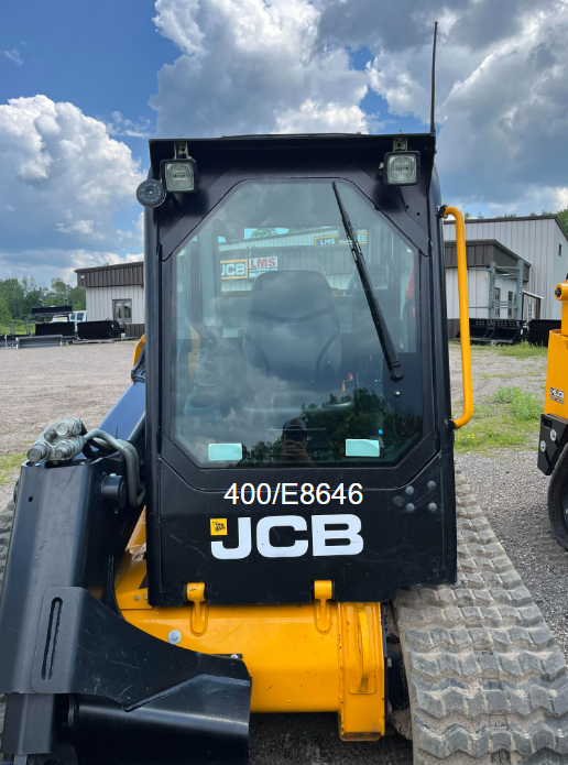 JCB skid steer polycarbonate windows for 400/E8646 and 402/P5831