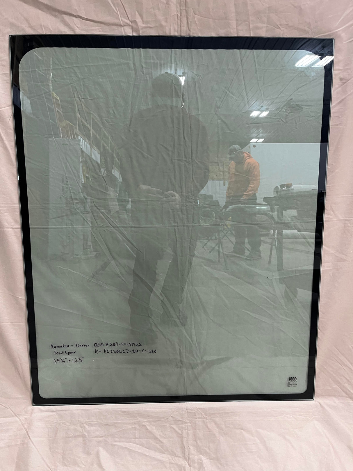 Komatsu 7 Series Excavator Windows OEM# 20Y-54-51812 / 20Y-54-51522