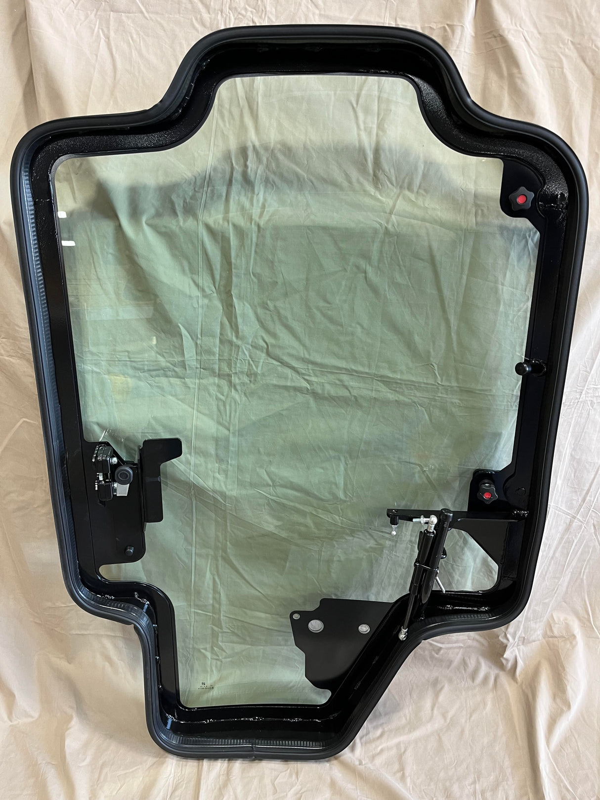 New Holland 200 Series (L/C series) door assembly with tempered glass