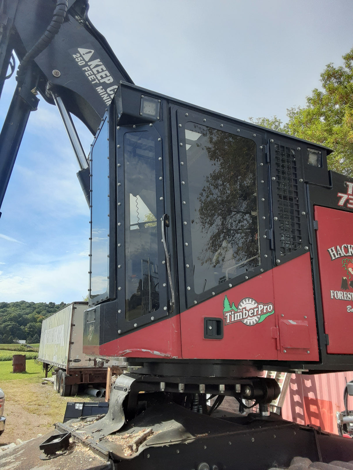 TimberPro 725C - 745C, 830C and 840C Polycarbonate Windows