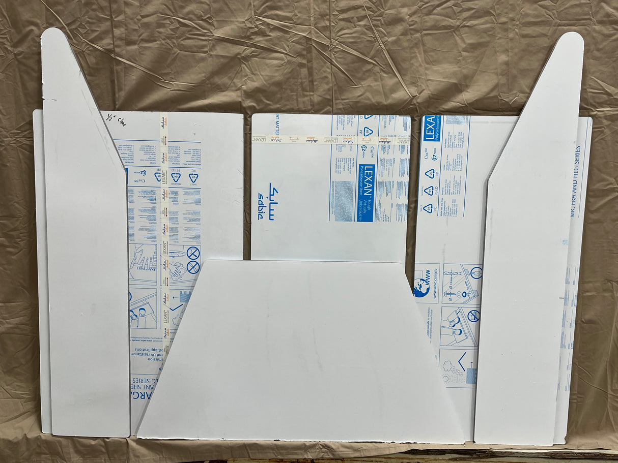 full set of Cat 525D windows