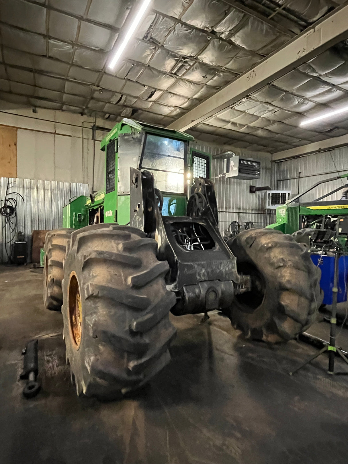 John Deere 643K/ J - 843K/ J Polycarbonate Windows