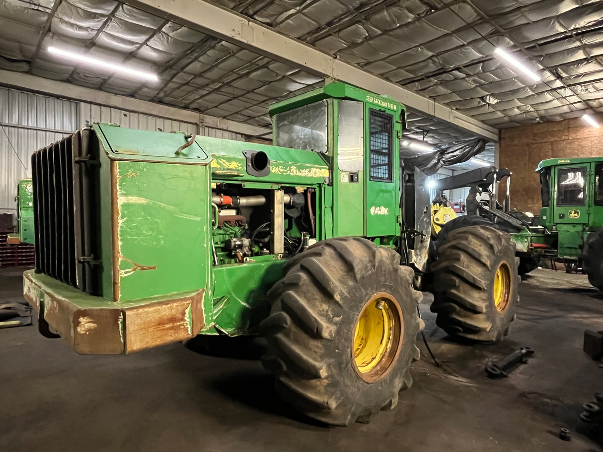 John Deere 643K/ J - 843K/ J Polycarbonate Windows