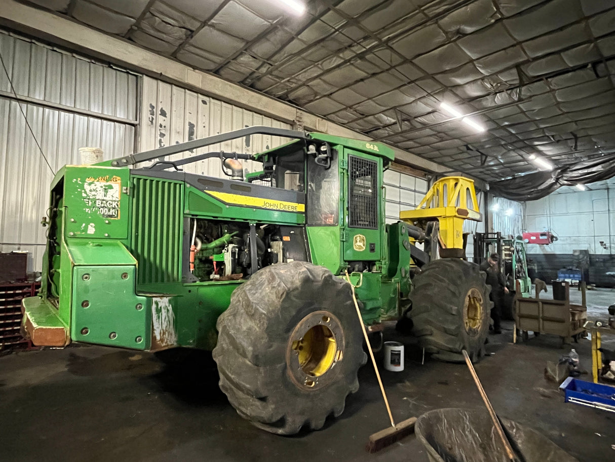 John Deere 643L / 643LII and 843L / 843LII Fellerbuncher Windows