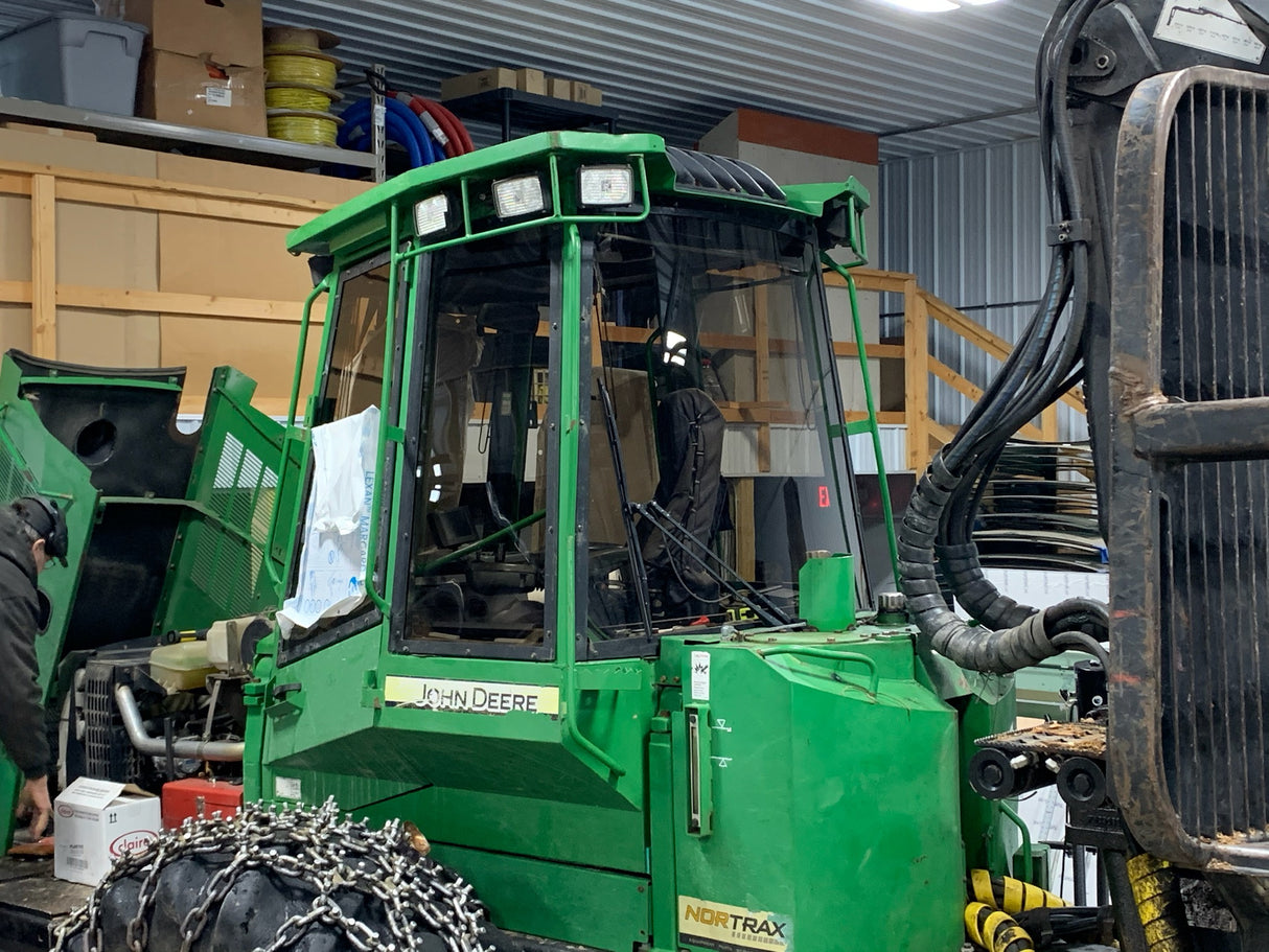 John Deere 1110D/B and Timberjack 810D Windows