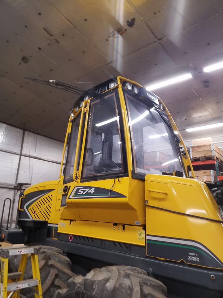 Eco Log 574E/F and 594E/F Forwarders Polycarbonate Windows