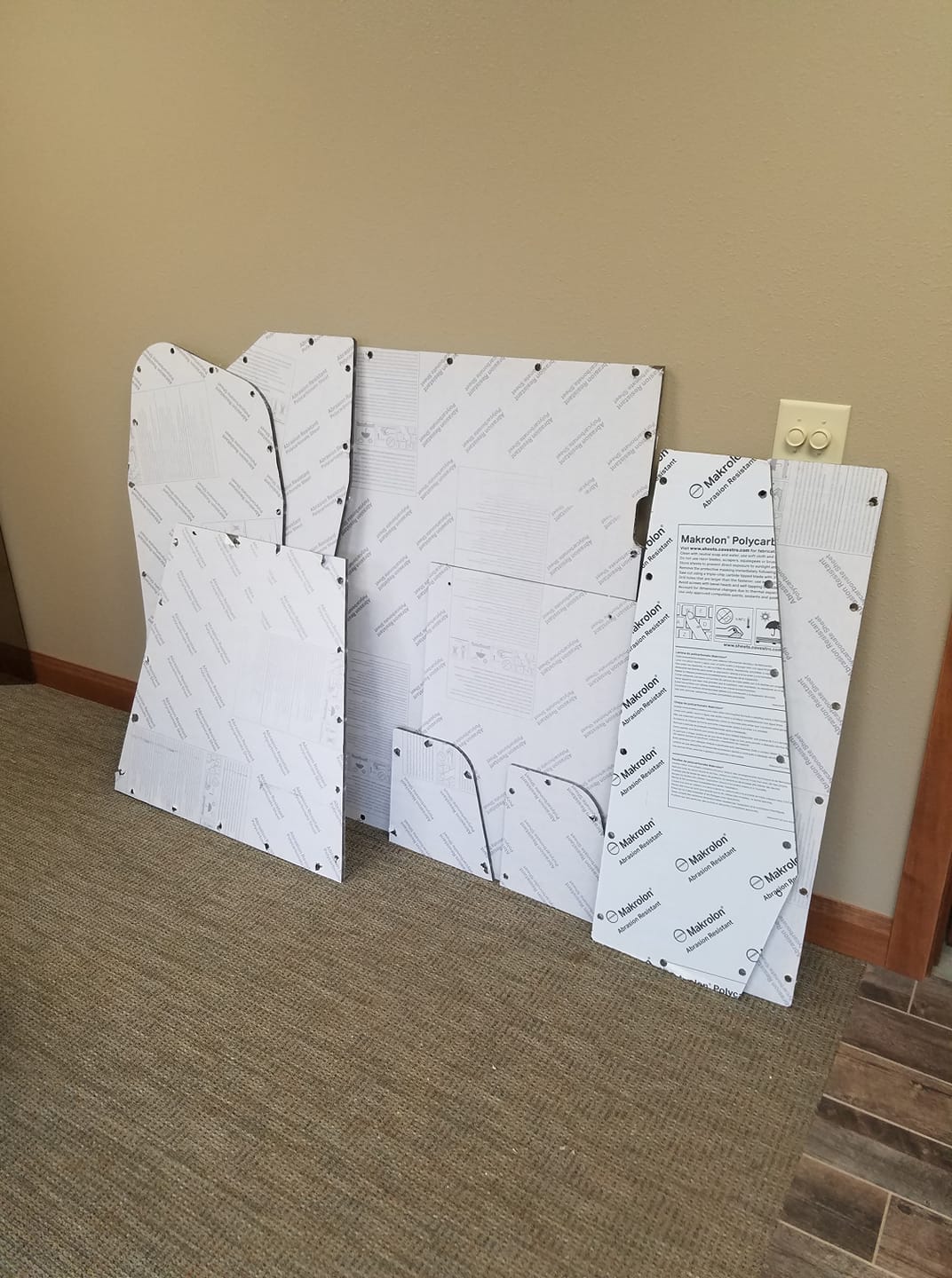 fell set of fabtek forwarder windows