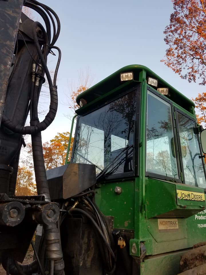 John Deere 1010D and Timberjack 1010B Forwarder Windows