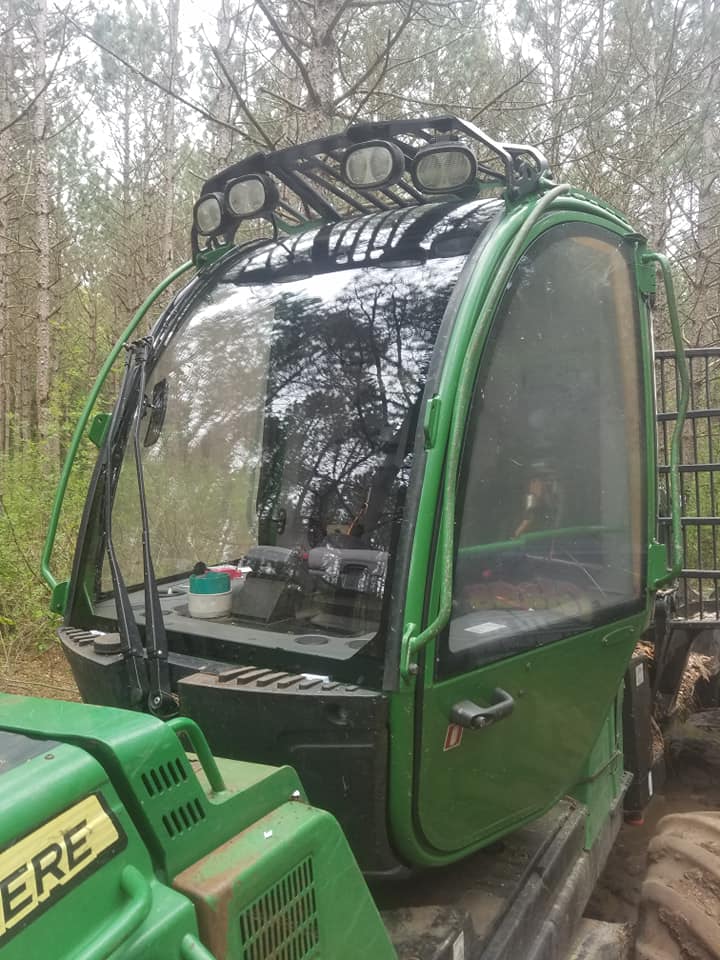 John Deere E and G series Harvester/Forwarder Sun Shades / Visors (GEN 2, 47")