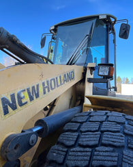 New Holland W130B Wheel Loader Polycarbonate Windows