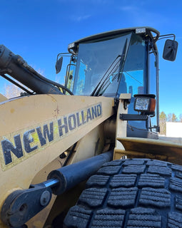 New Holland W130B Wheel Loader Polycarbonate Windows