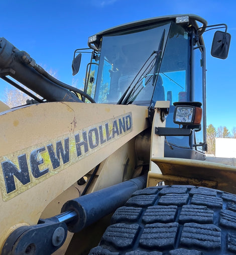 New Holland W130B Wheel Loader Polycarbonate Windows