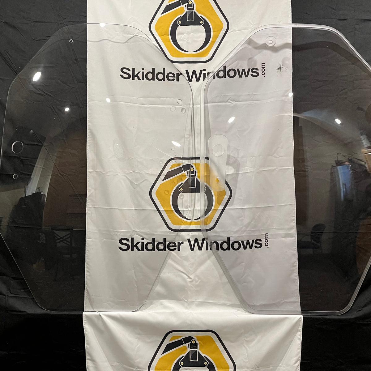 Cat C Series Skid Steer Door Polycarbonate & Tempered Glass – Skidder ...