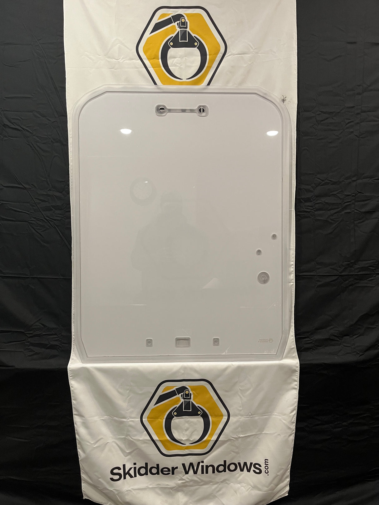 Kubota SVL skid steer polycarbonate window