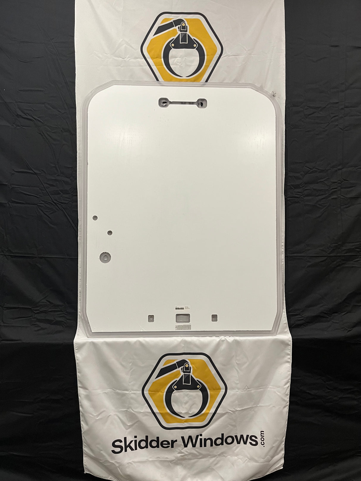Kubota SVL skid steer polycarbonate window