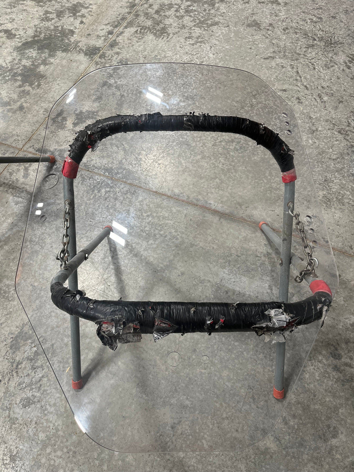 Bobcat R Series Skid Steer Door Polycarbonate & Tempered Glass